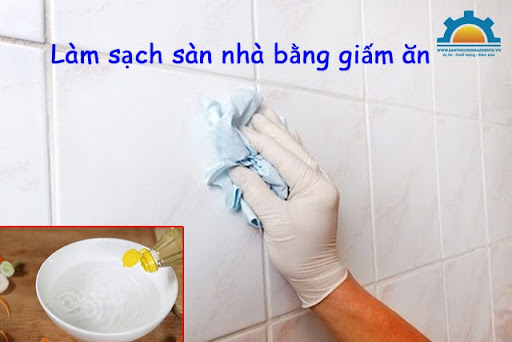 cách tẩy nền gạch bị ố vàng